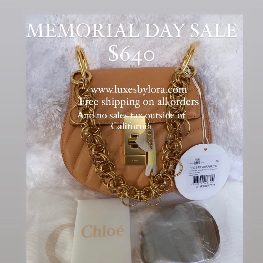 ❌SOLD❌Chloe Mini Drew Bijou Bag